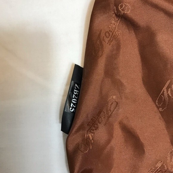 Fossil braided leather trim woven shoulder baguette bag purse‎ - Picture 5 of 16